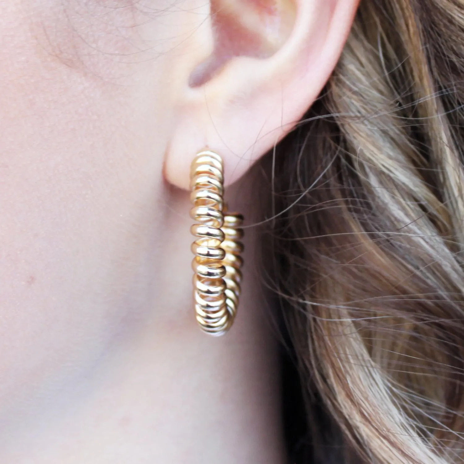 Aisha Hoop Earrings