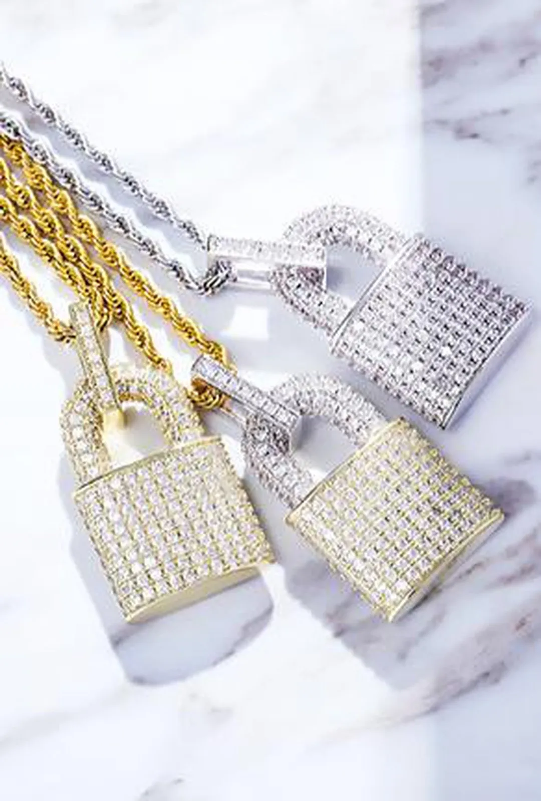 ALIKA - PAVE LOCK CHAIN