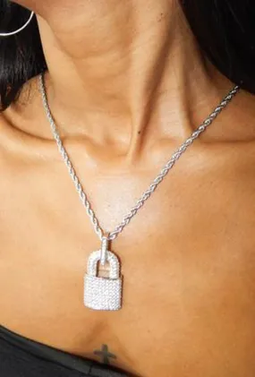 ALIKA - PAVE LOCK CHAIN