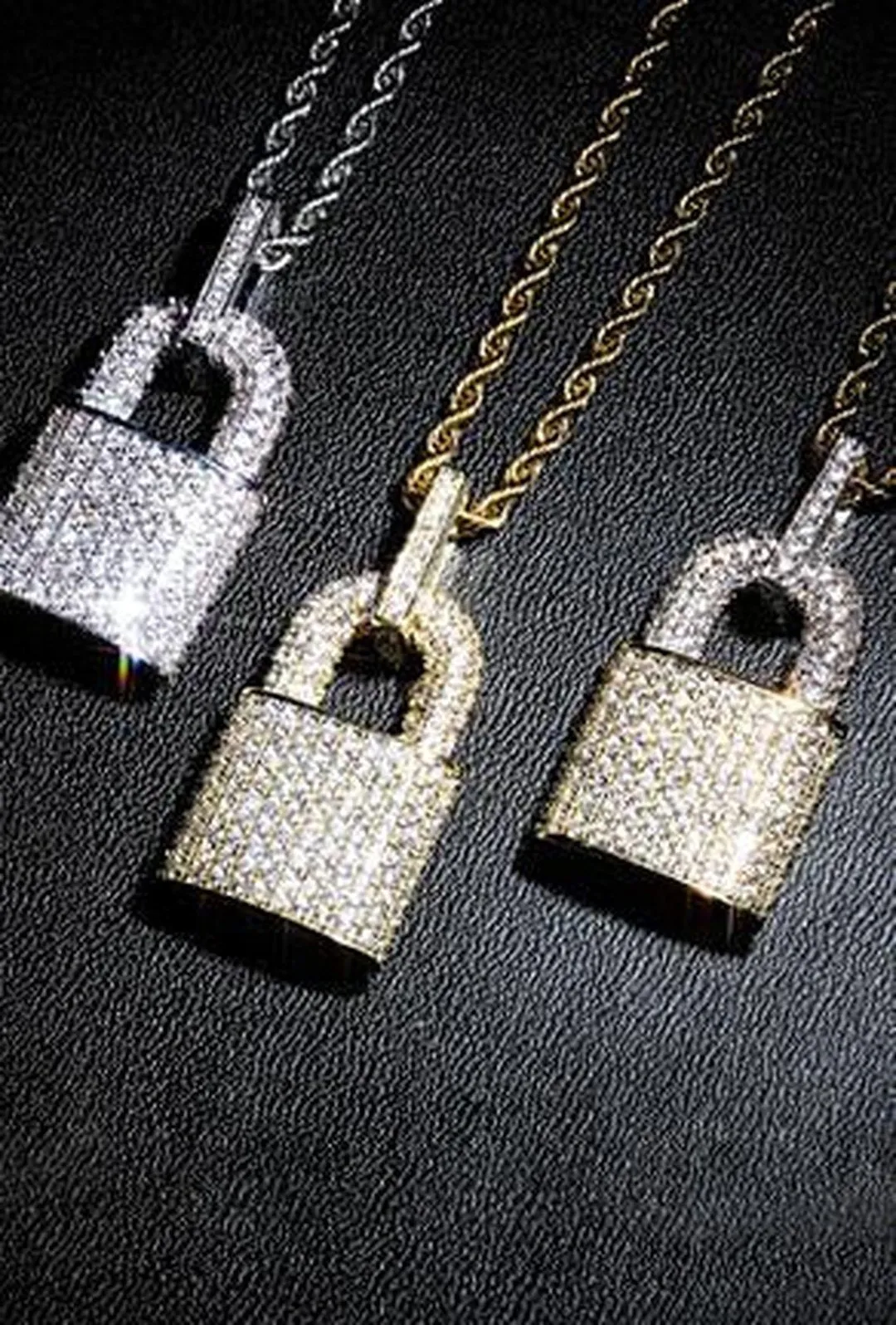 ALIKA - PAVE LOCK CHAIN