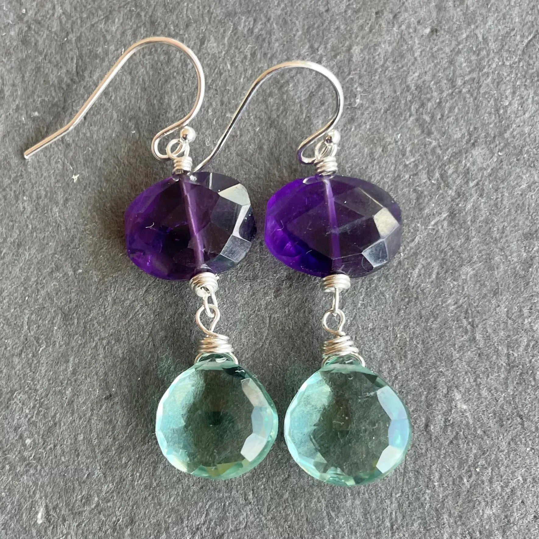 Amethyst Dangles