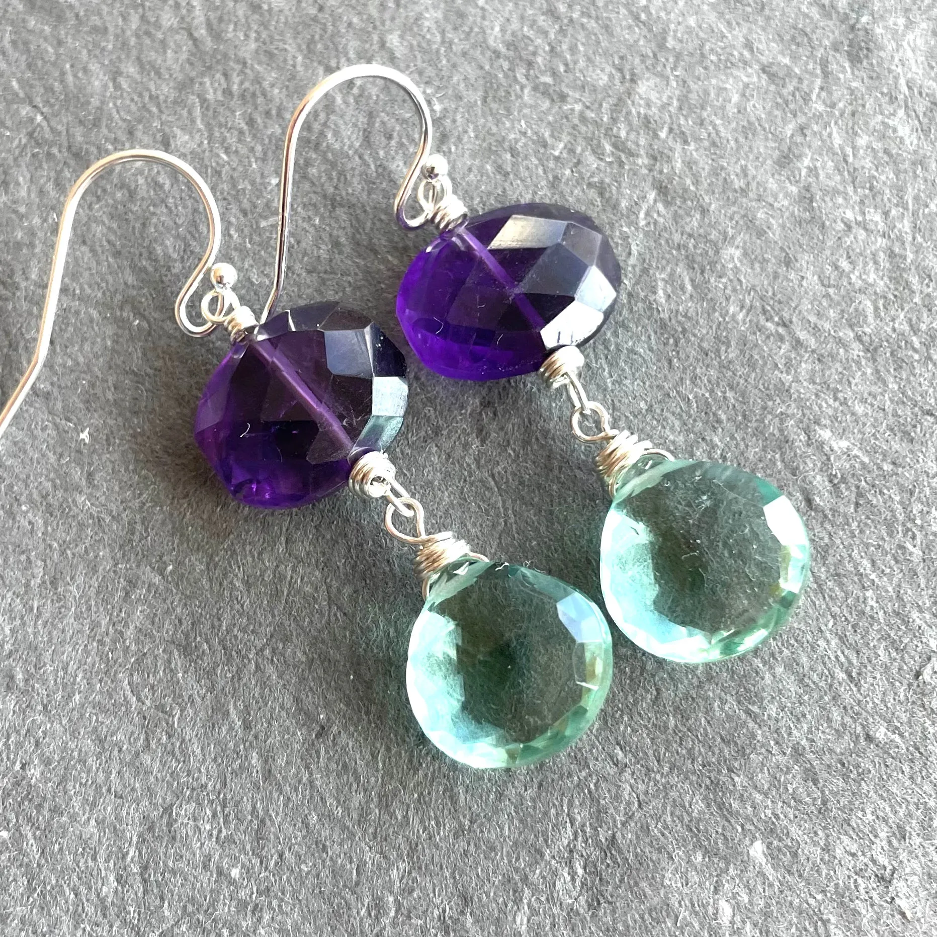 Amethyst Dangles