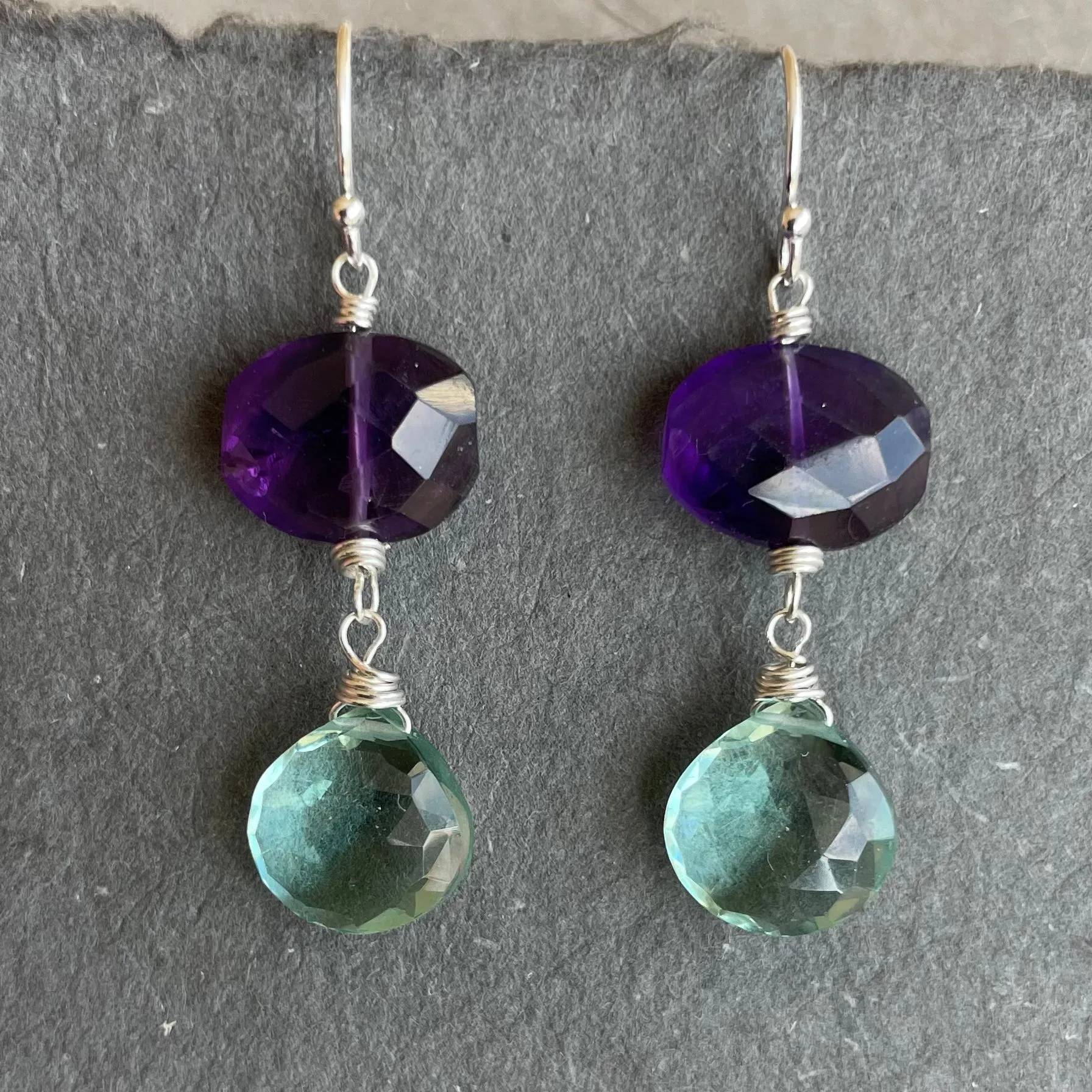 Amethyst Dangles