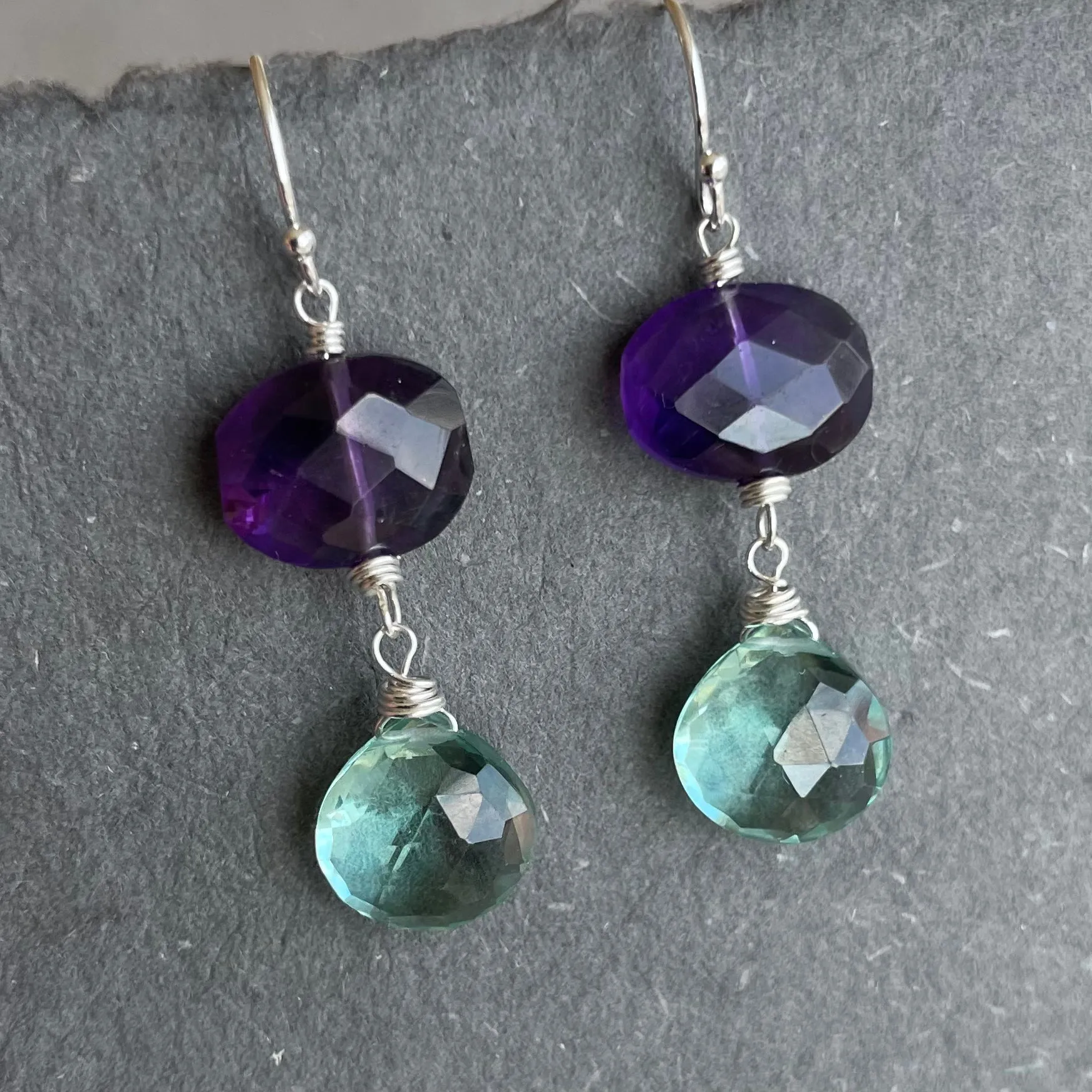 Amethyst Dangles