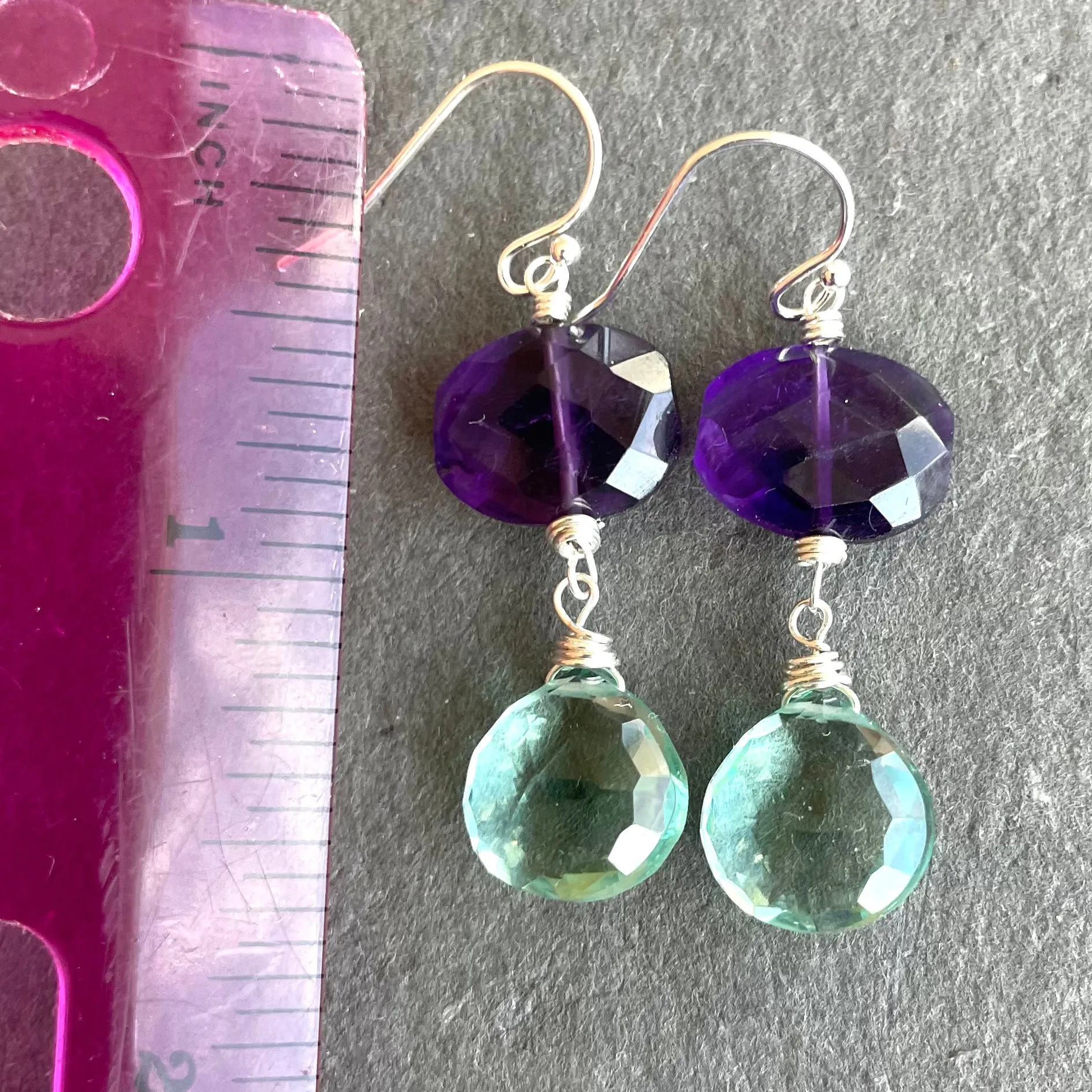 Amethyst Dangles