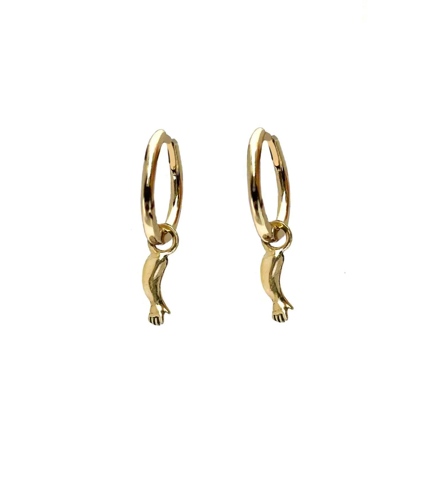 Baby Doll Arm Hoop Earrings