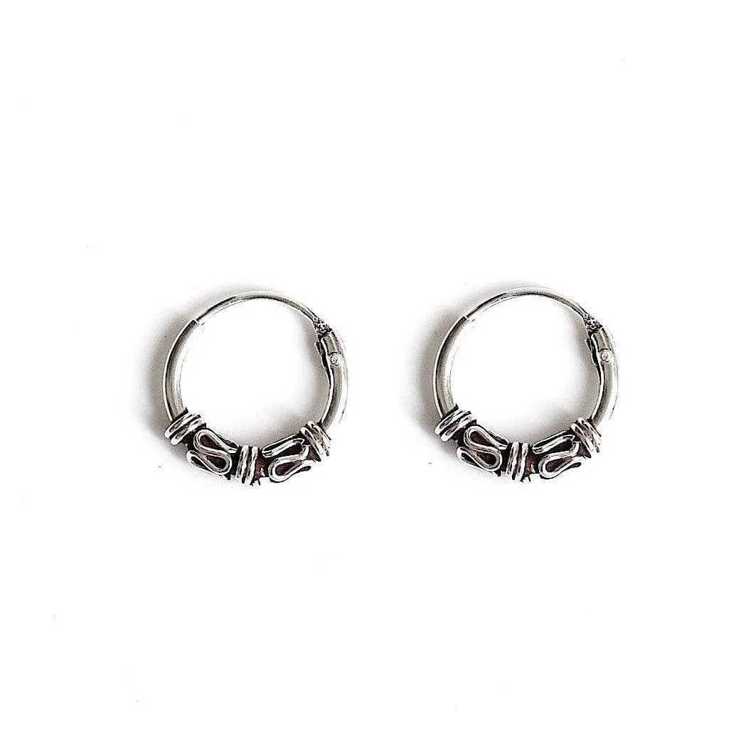 Balinese Hoop Earrings