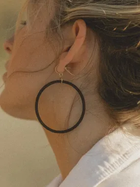 Beach Party Hoop Earrings