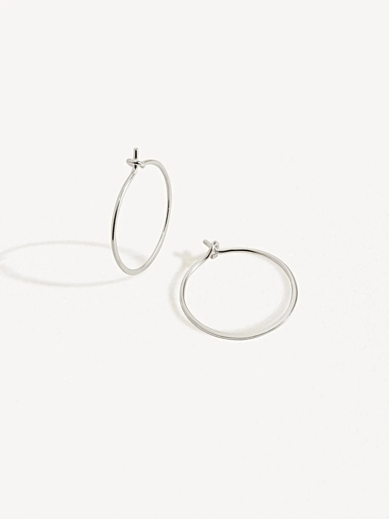 Beat Gold Hoop Earrings