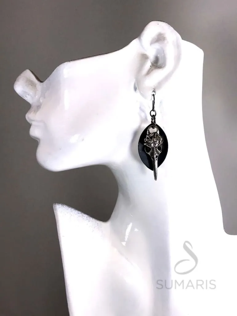 BIRD SOULS STATEMENT EARRINGS