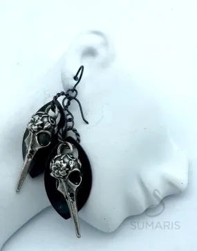 BIRD SOULS STATEMENT EARRINGS