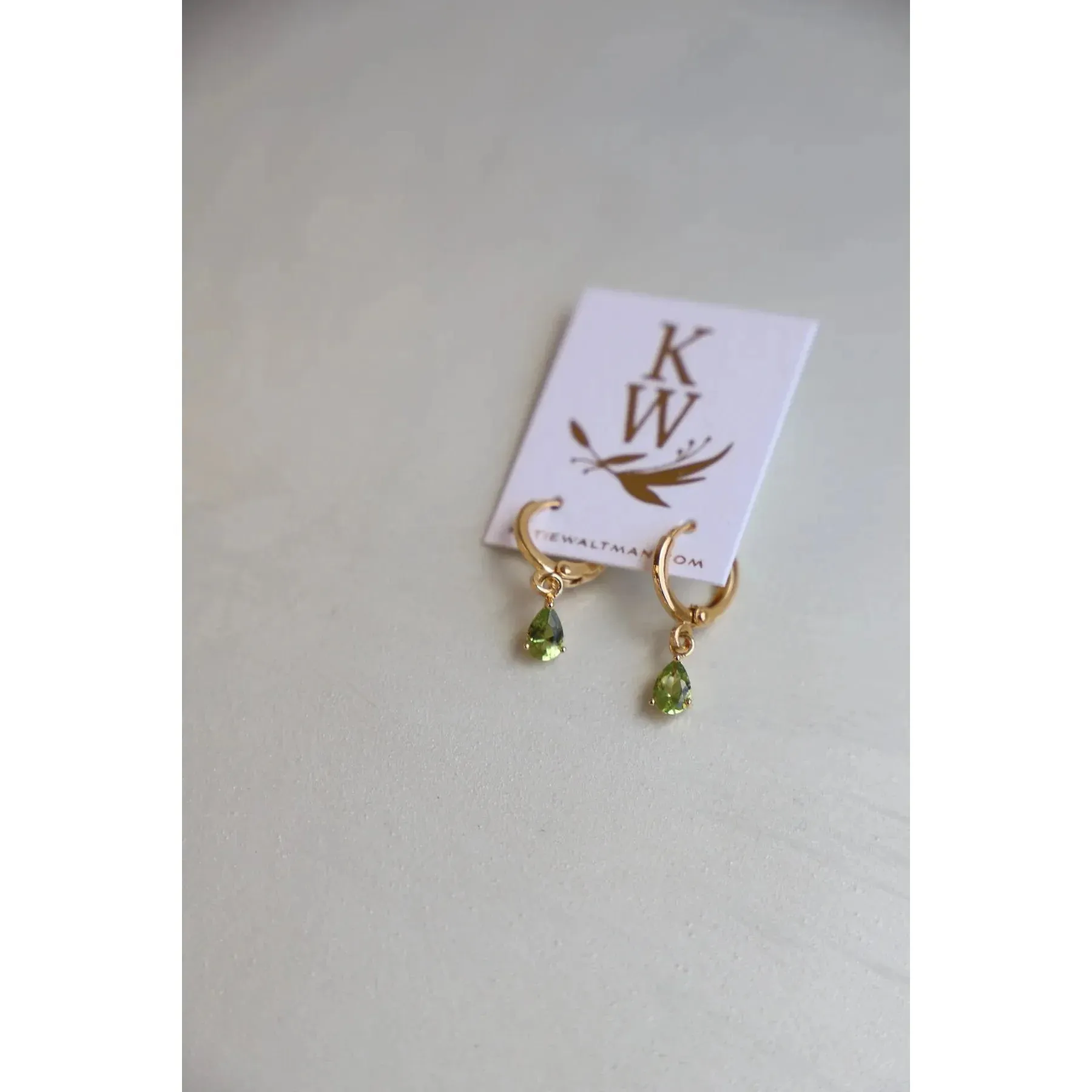 Birthstone Earrings - August