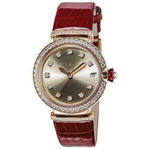 BVLGARI LUCEA AUTOMATIC 33 MM WOMEN WATCH LUP33C6GDLD/11