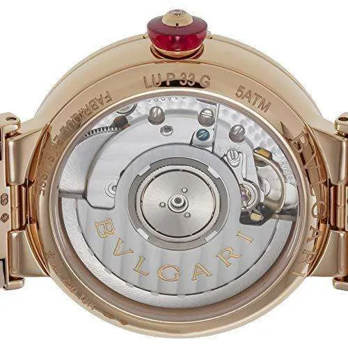 BVLGARI LUCEA AUTOMATIC 33 MM WOMEN WATCH LUP33C6GDLD/11