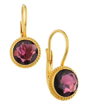 Caruso Garnet Earrings