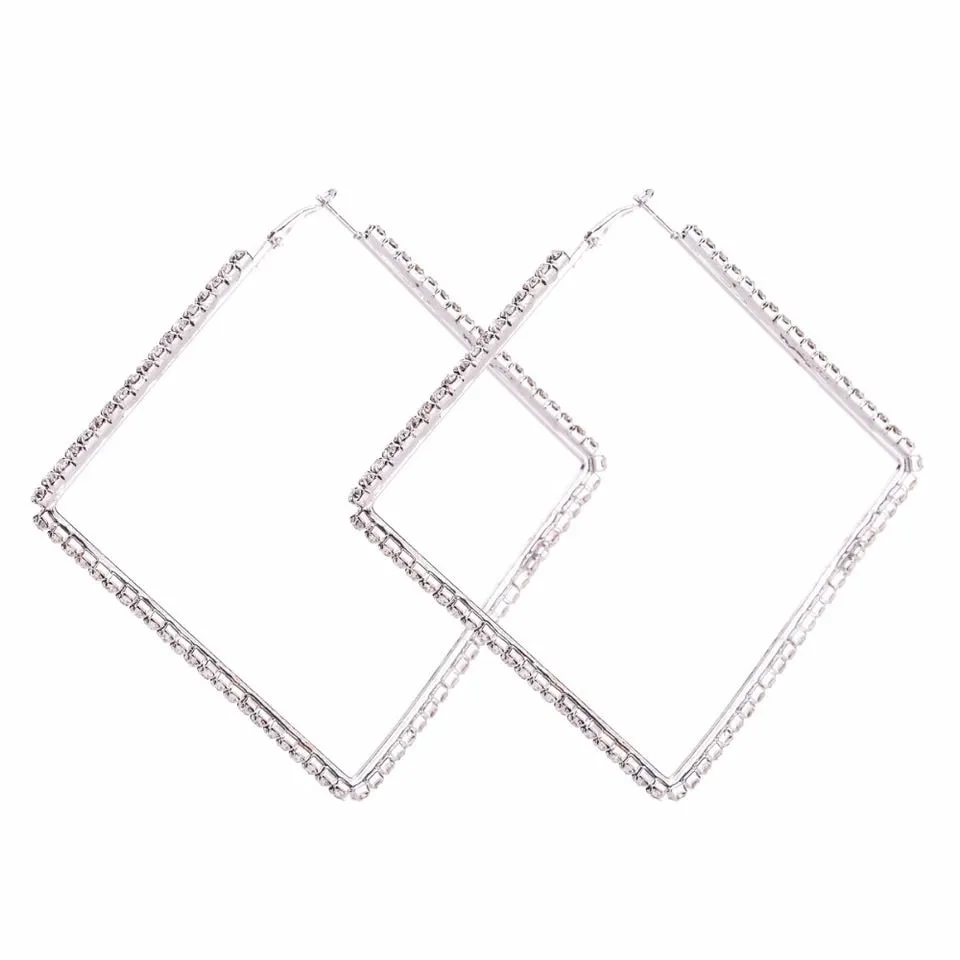 Conrad Crystal Hoops