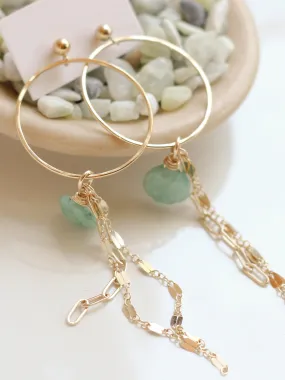 Dangle Hoop Earrings