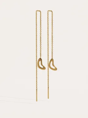 Debra Heart Drop Earrings