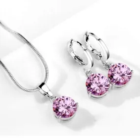 Drops of Jupiter Pink Gem Set