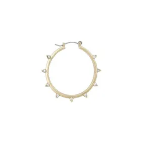 Earrings - Crystal Hoop