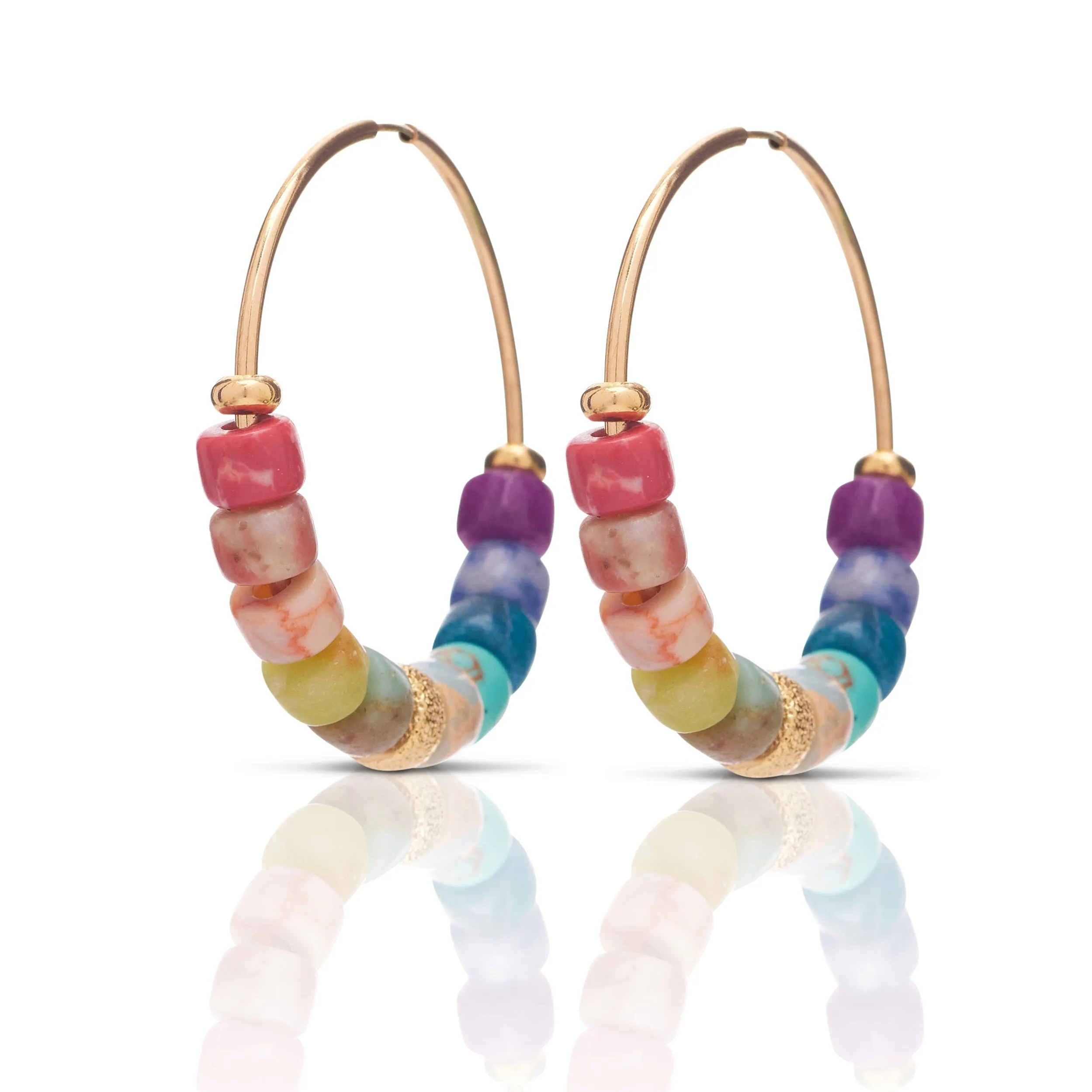 Eye Candy Hoops - Ombre