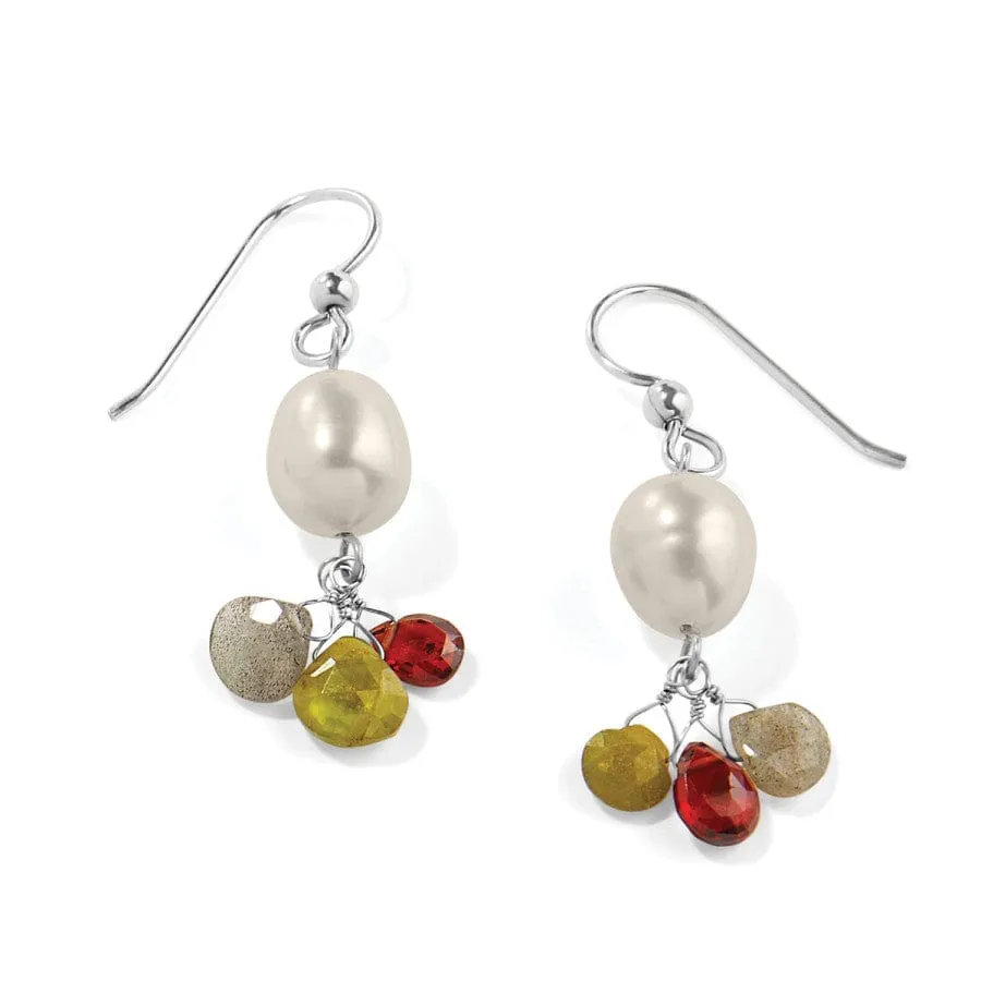 Eye Candy Pearl French Wire Earrings