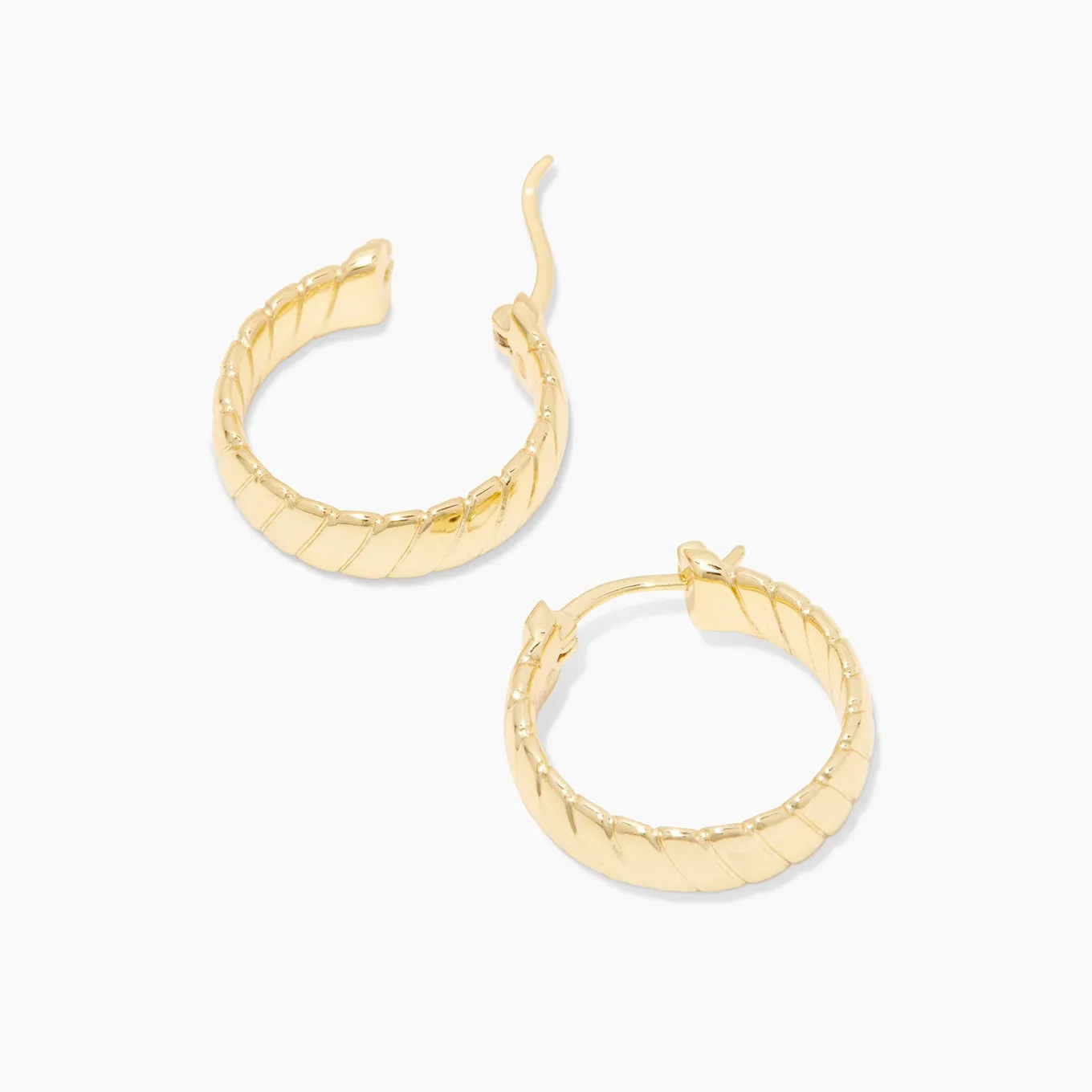 Gorjana Laney Hoops (gold)