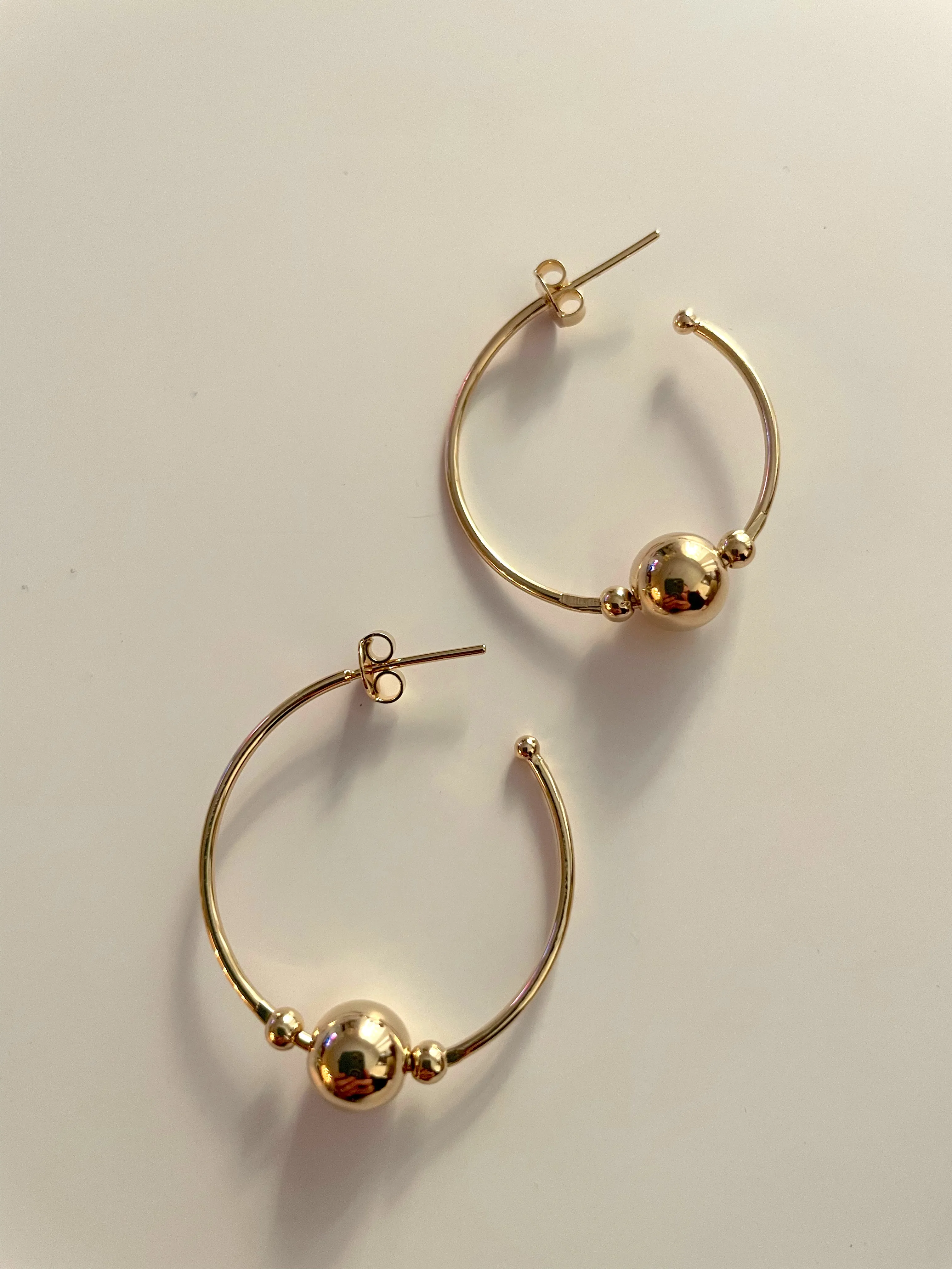 Isla hoop earrings