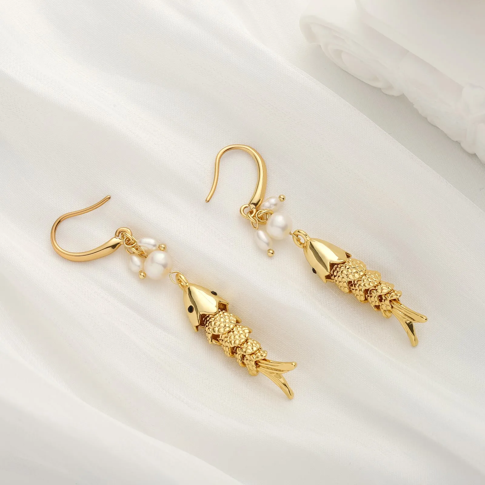 Koi Pearl Earrings