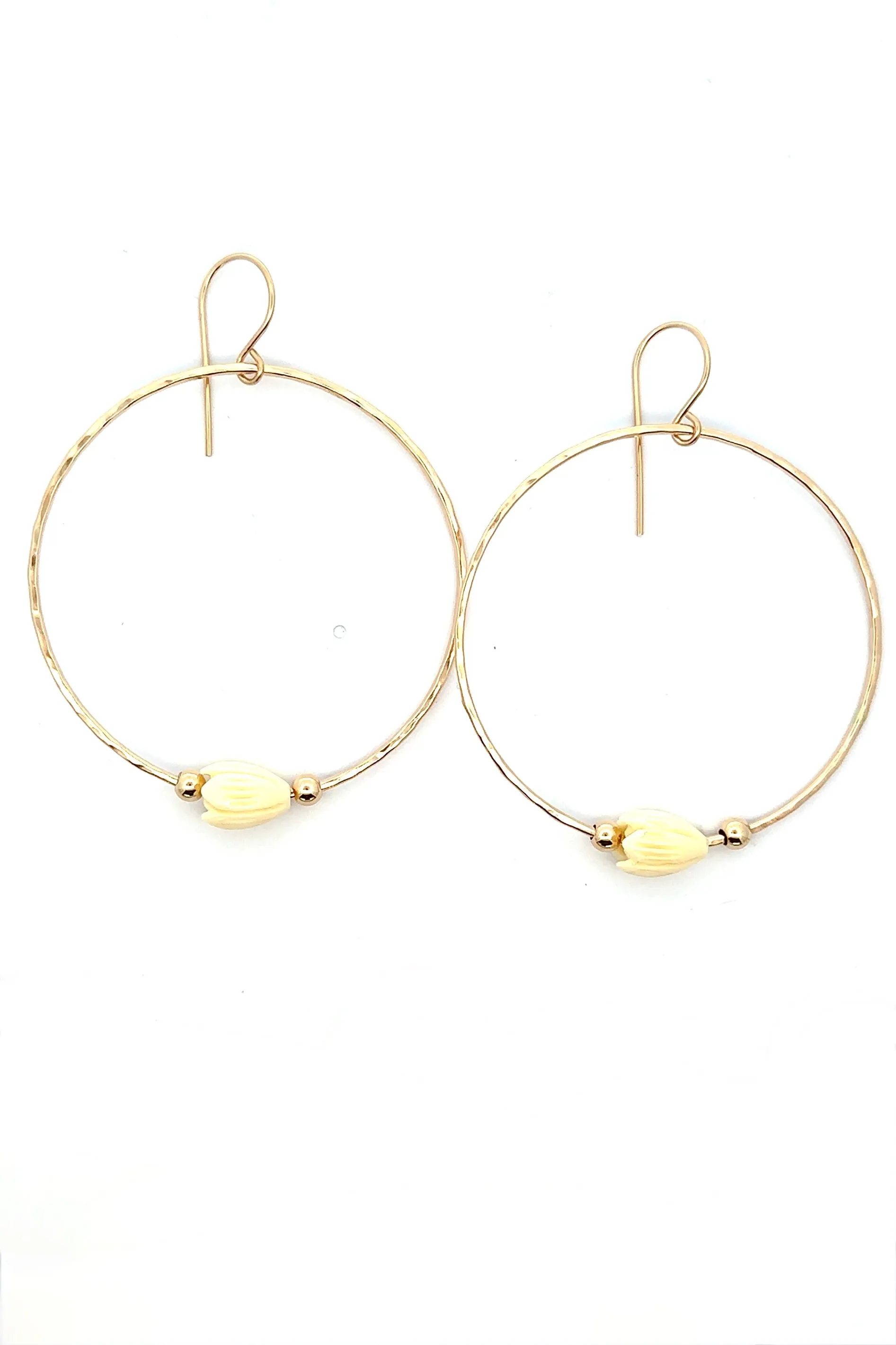 Large Pikake Hoops