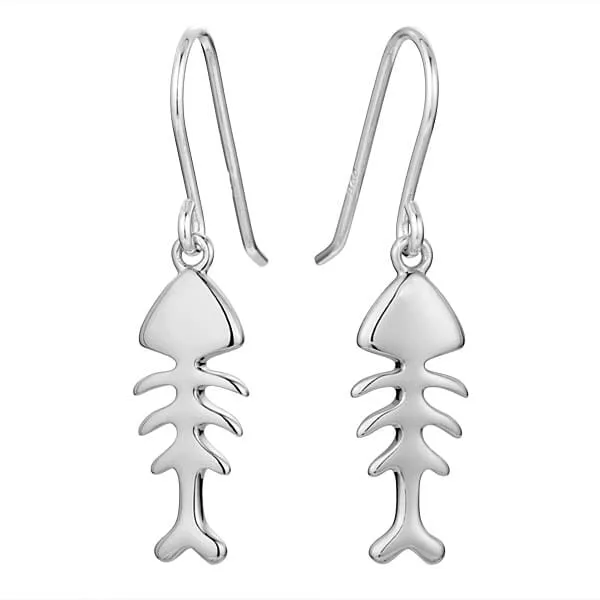 Lucky Fishbone Earrings