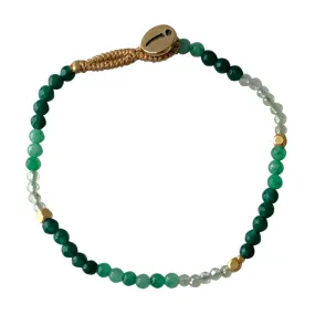 Elegant LULU Stone Dot Mix in Vibrant Green - Stylish and Versatile Design