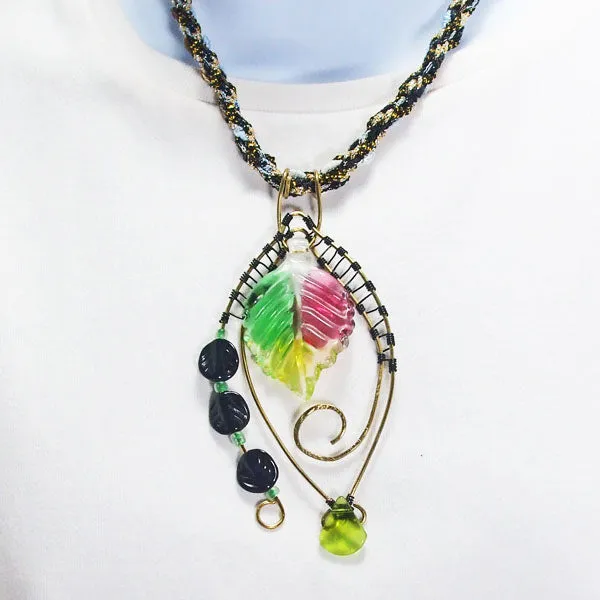 Madeline Wire Design Beaded Jewelry Necklace