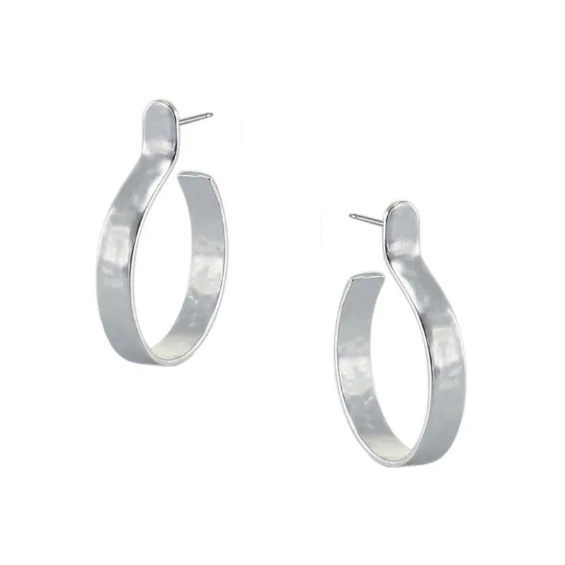 Marjorie Baer Small Post Hoop Earrings