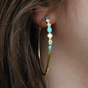 Marta Hoop Earrings