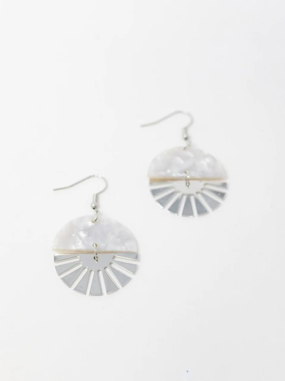 Moon Stone Earrings