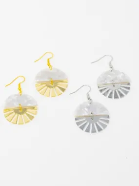 Moon Stone Earrings