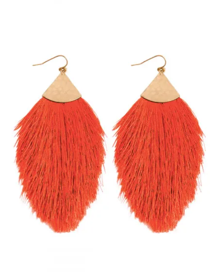 Tassel Hook Earrings - Various Colors