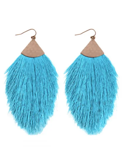 Tassel Hook Earrings - Various Colors