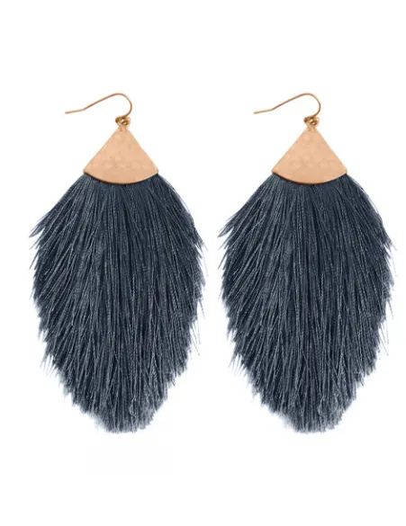 Tassel Hook Earrings - Various Colors