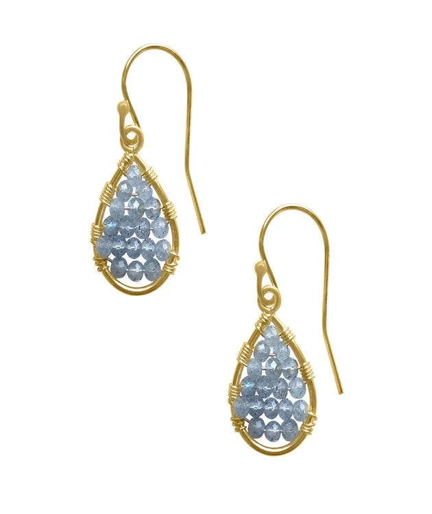 Teardrop wishes earrings