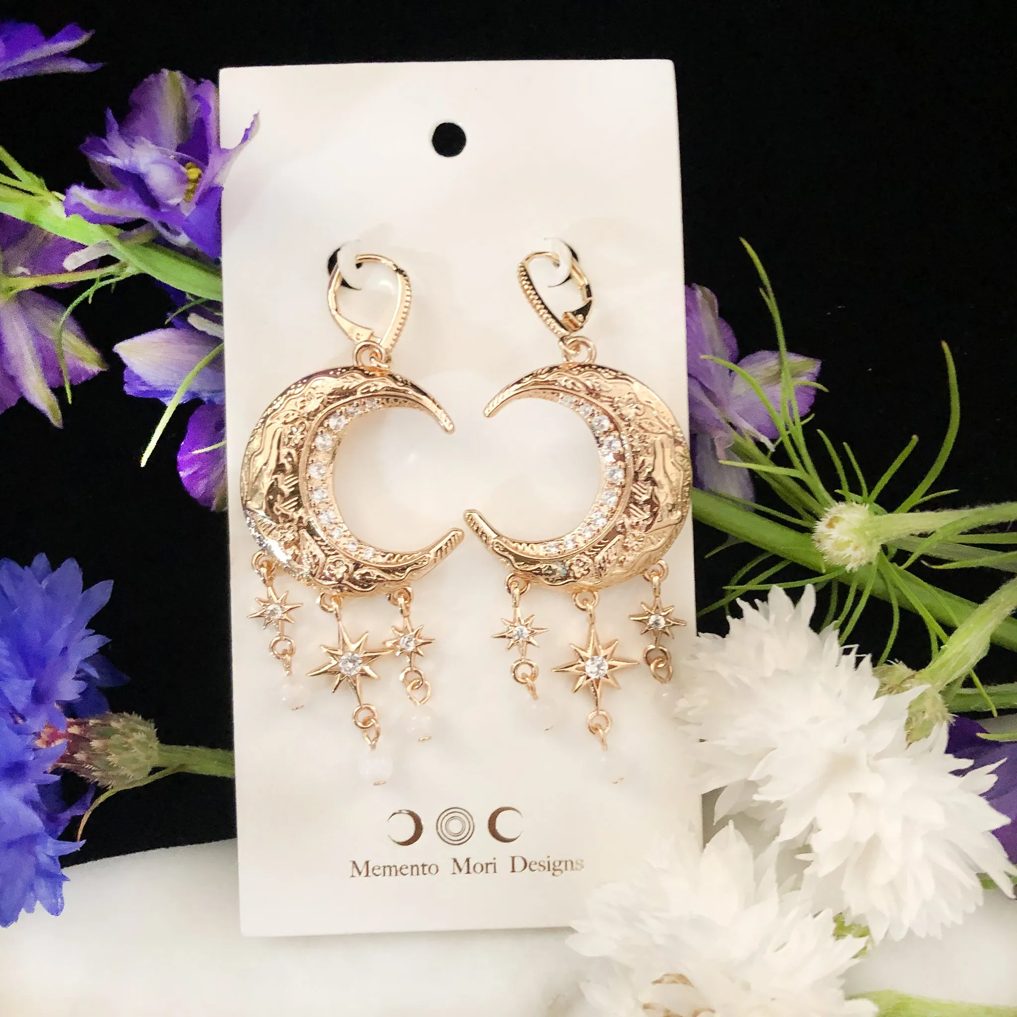 The Hare Moon Earrings